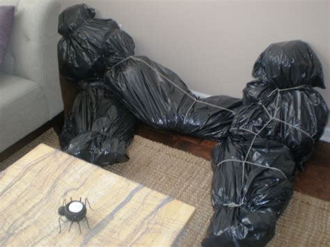 fake body black trash bag|Body Bag .